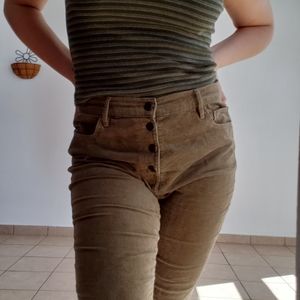 Loft Corduroy Brown Pants